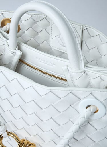 Bottega Veneta Medium Andiamo Handbag White bov0261034