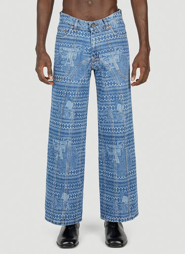 Kampala Jeans Ahluwalia Kampala Jeans Light Blue ahl0152002