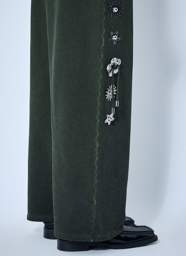 Chopova Lowena Dallas 运动长裤  绿色 cho0360019