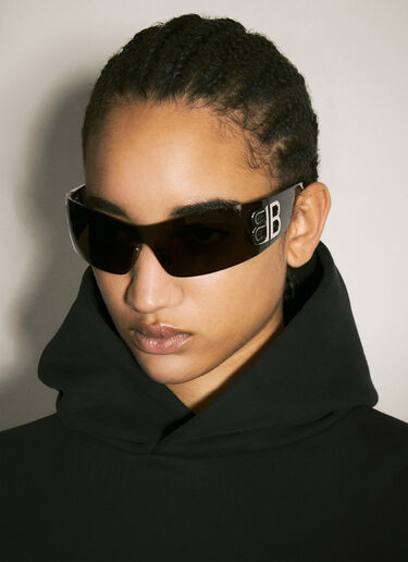 Bossy Mask Sunglasses Balenciaga Bossy Mask Sunglasses Black bcs0357006