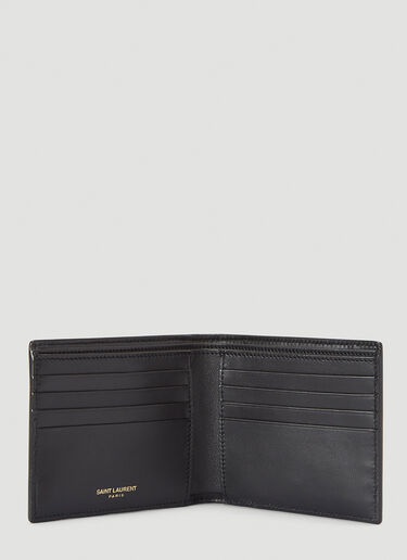 Saint Laurent Tiny Cassandre East/West Wallet Black sla0140039