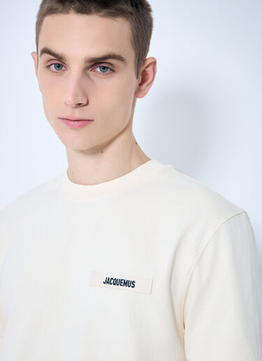 Jacquemus Le T-Shirt Gros Grain Beige jac0160012