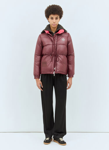Moncler RE-ICONS 베론 양면 쇼트 다운 재킷 핑크 mvs0258004