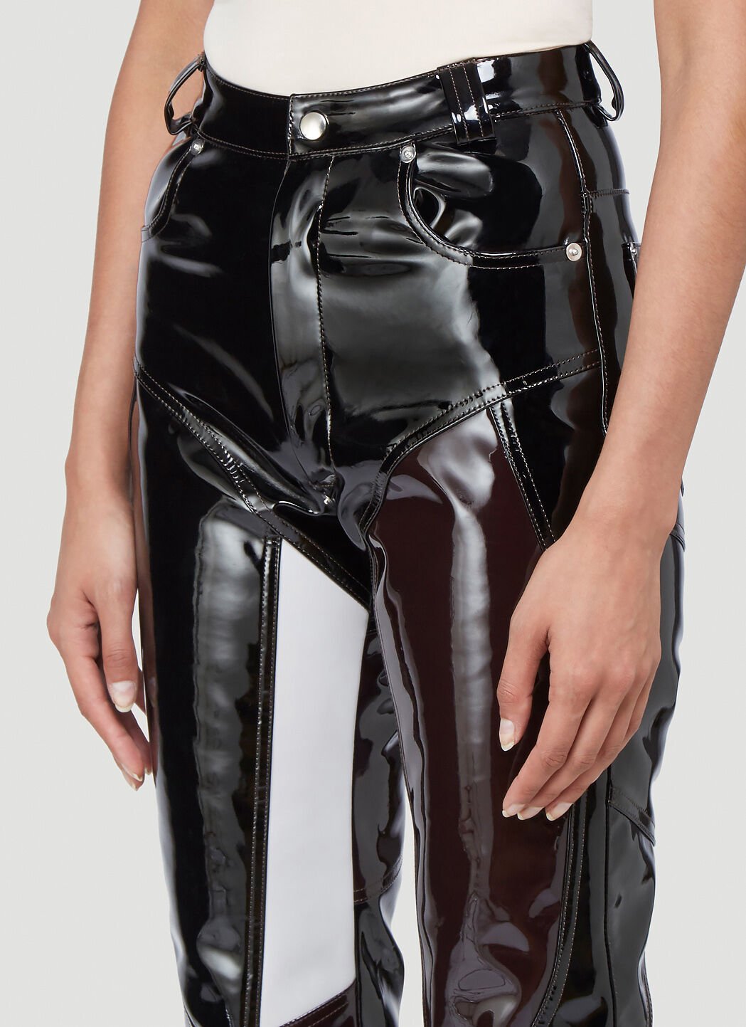 Vinyl pants womens 2025