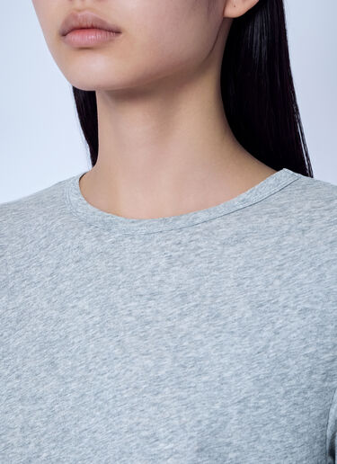 LN-CC® - Entire Studios: Cotton Jersey T-Shirt - Grey Entire Studios Cotton Jersey T-Shirt Grey ent0266017