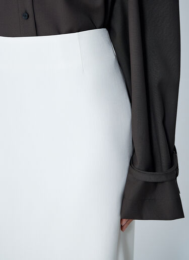 Light Wool Skirt TOTEME Light Wool Skirt Beige tot0263045