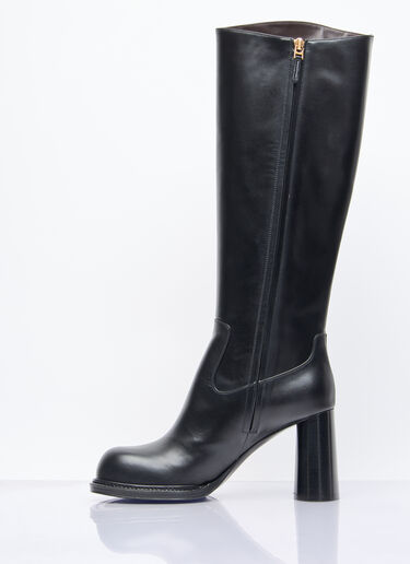 Bottega Veneta Cliff Heeled Boots Black bov0258008