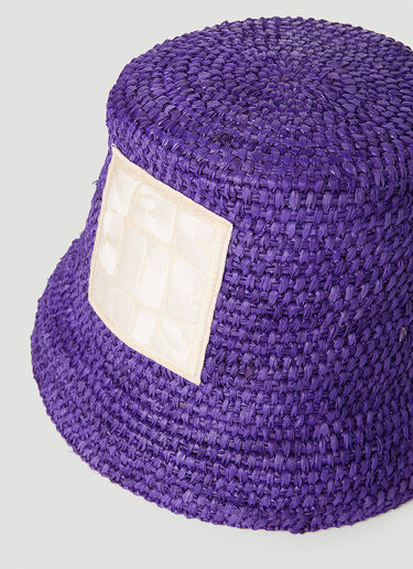 Jacquemus Le Bob Ficiu Bucket Hat Purple jac0251120