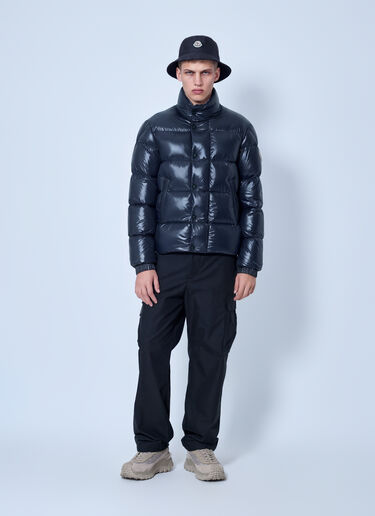 LN-CC® - Moncler: Bendola Laqué Short Down Jacket - Black Moncler Bendola Laqué Short Down Jacket Black mon0166025