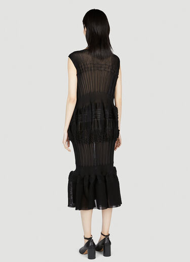 Issey Miyake Assemblage Dress Black ism0253004