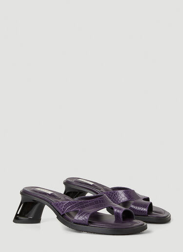 Eytys Ava Low Heel Sandals Purple eyt0252004