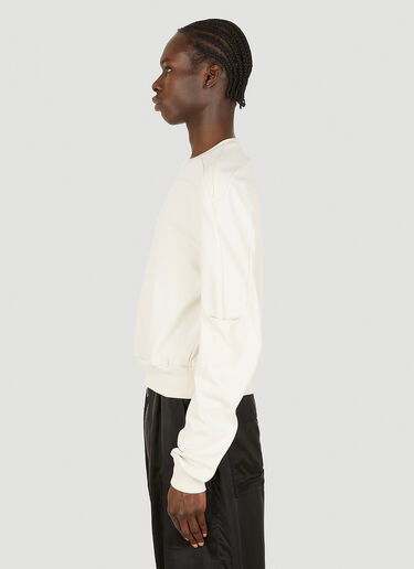 Rick Owens Geth 圆领卫衣 白色 ric0147012