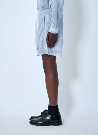 Acne Studios Striped Elasticated Shorts Grey acn0164034