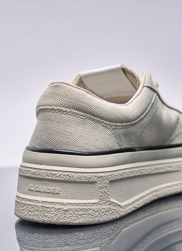 Jil Sander 캔버스 스니커즈 크림 jil0157007