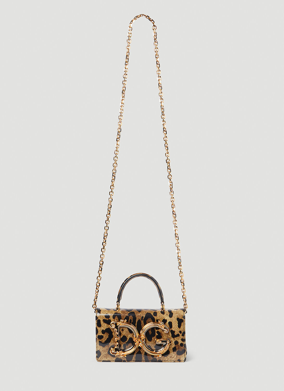Dolce & Gabbana Dg Girls Mini Handbag In Brown
