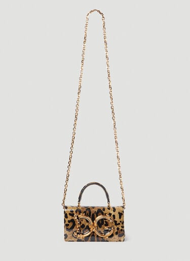 Dolce & Gabbana DG Girls Mini Handbag Brown dol0254016