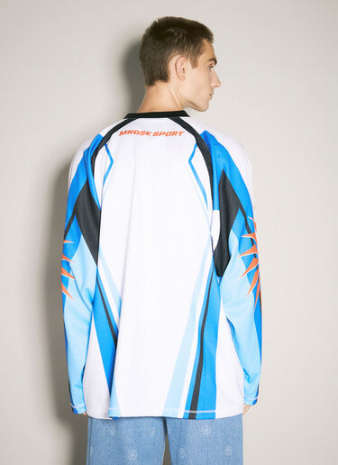 Martine Rose Motorcross Jersey T-Shirt White mtr0358001