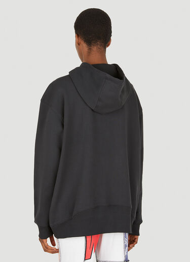 LN-CC® - P.A.M.: Text Kurlz Hooded Sweatshirt - Black P.A.M. Text Kurlz Hooded Sweatshirt Black pam0347005