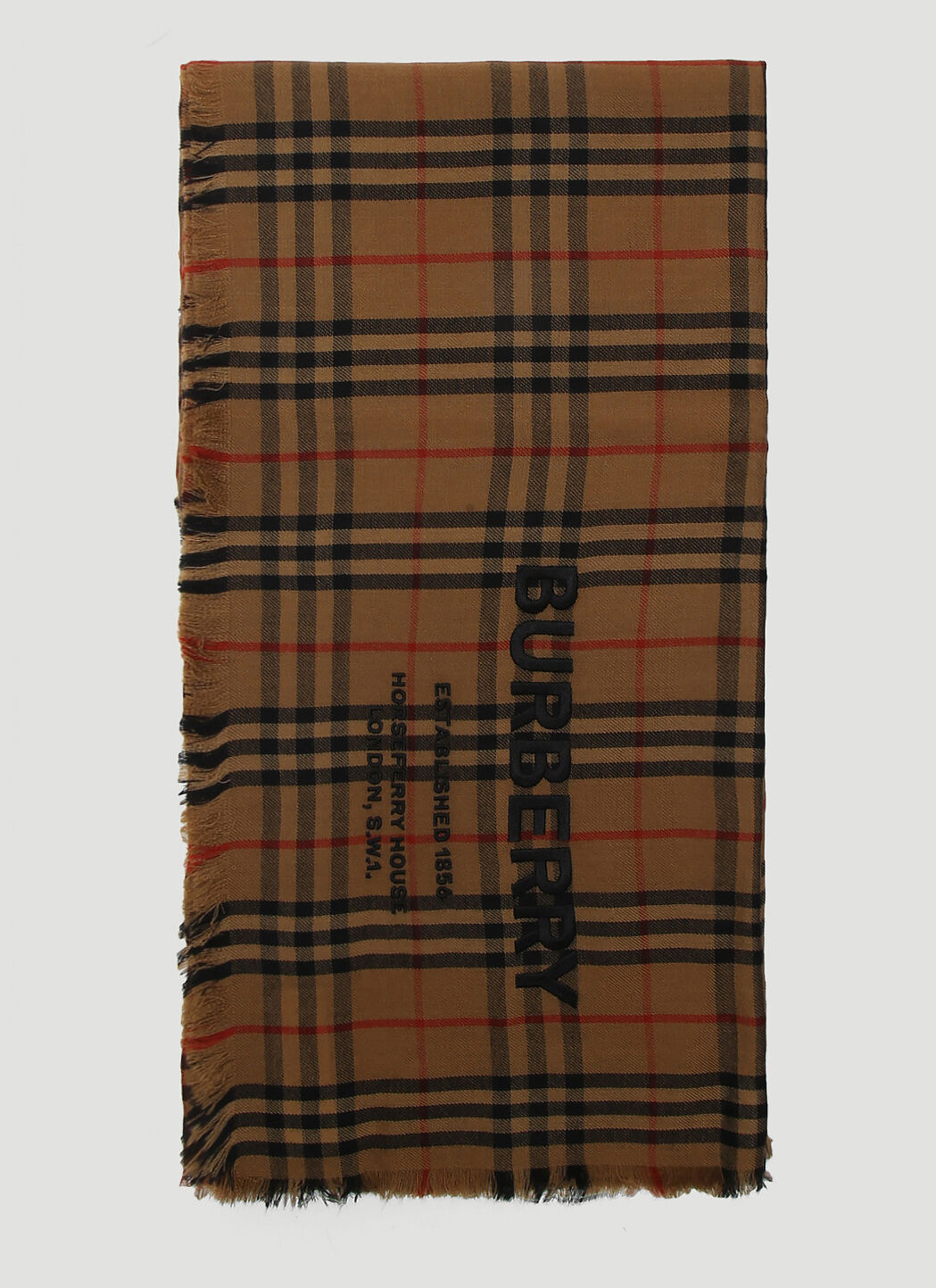 Burberry heritage check scarf shop