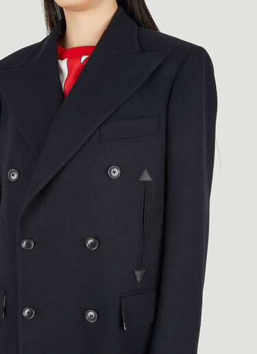 Vivienne Westwood Dickens Double-Breasted Coat Black vvw0250018
