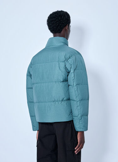 LN-CC® - Stone Island: Puffer Jacket - Blue Stone Island Puffer Jacket Blue sto0165060