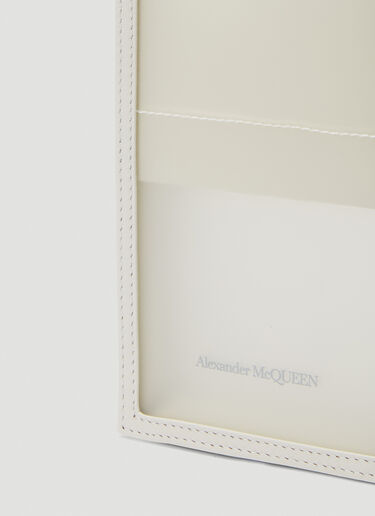 Alexander McQueen Phone Chain Case White amq0244015