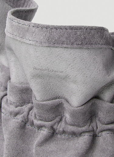 Hender Scheme Small Drawstring Crossbody Bag Grey hes0152014