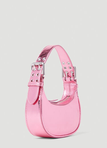 BY FAR Mini Soho Lipstick Shoulder Bag Pink byf0252012