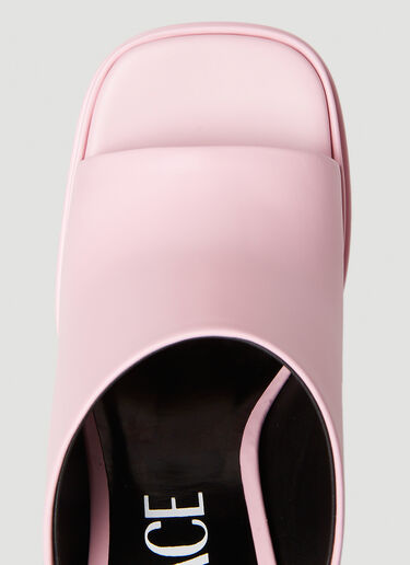 Platform Mules Versace Platform Mules Pink vrs0251036