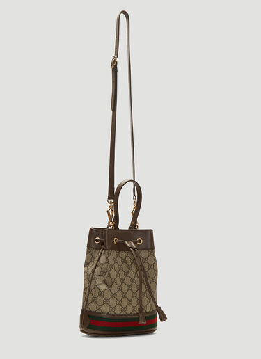 Gucci Ophidia GG Bucket Shoulder Bag Brown guc0235009