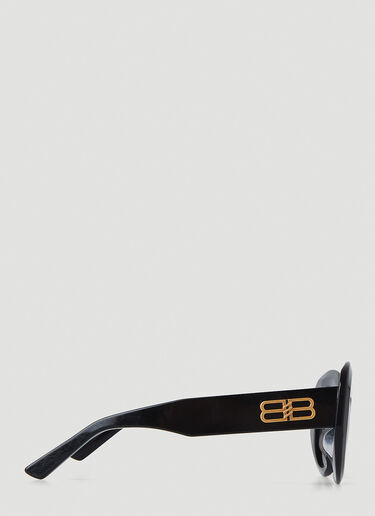 Balenciaga 리브 고슈 선글라스 블랙 bal0249139
