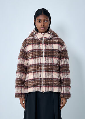 Moncler Cervi Short Down Jacket Brown mon0262036