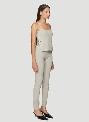 Roni Ilan Mud Dyed Top Beige ron0238004