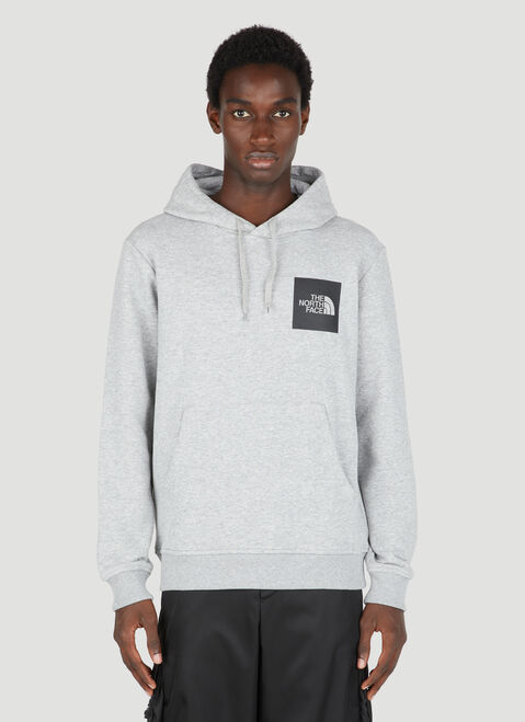 The North Face Logo Print Hooded Sweatshirt Black tnf0146006