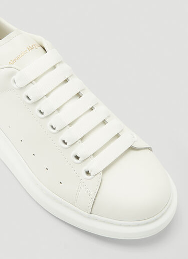 Alexander McQueen Leather Sneakers White amq0142031