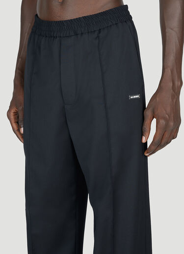 Han Kjøbenhavn Wool Loose Track Pants Black han0153016