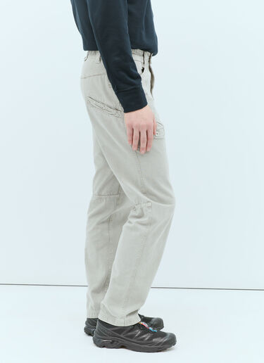 Logo Patch Cargo Pants Stone Island Logo Patch Cargo Pants Grey sto0156019