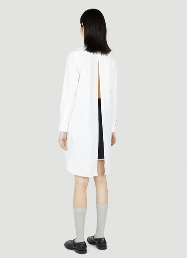 Thom Browne 스플릿 백 셔츠 화이트 thb0251016