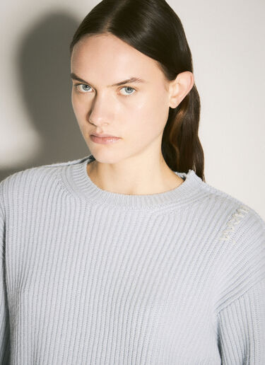 Marni 圆领羊毛针织衫 灰色 mni0258003