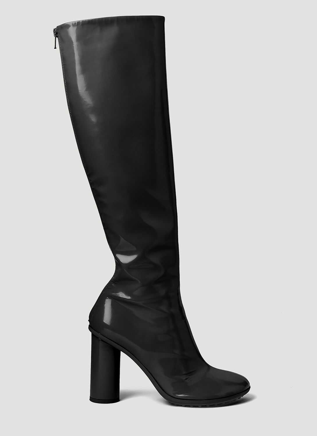 Shop Bottega Veneta Atomic Knee-high Boots In Black