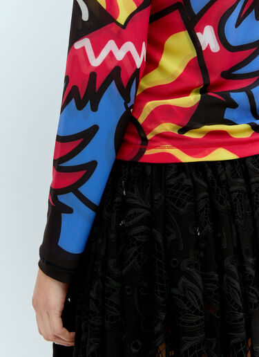 Little Devil Mesh Top Chopova Lowena Little Devil Mesh Top Black cho0256002