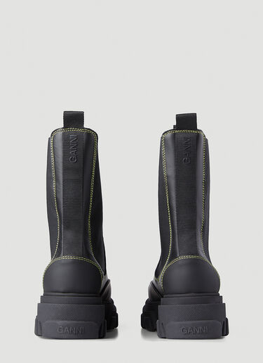 Leather Chelsea Boots GANNI Leather Chelsea Boots Black gan0246036