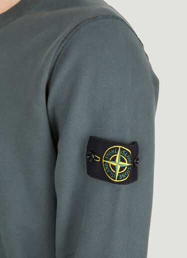 Stone Island Compass Patch Sweatshirt Grey sto0150025