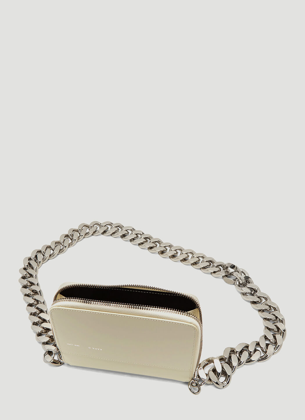 Kara White Large Bike Wallet LN CC