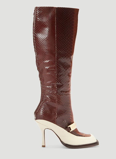 Section 8 Afrique Heeled Boots Brown scn0239002