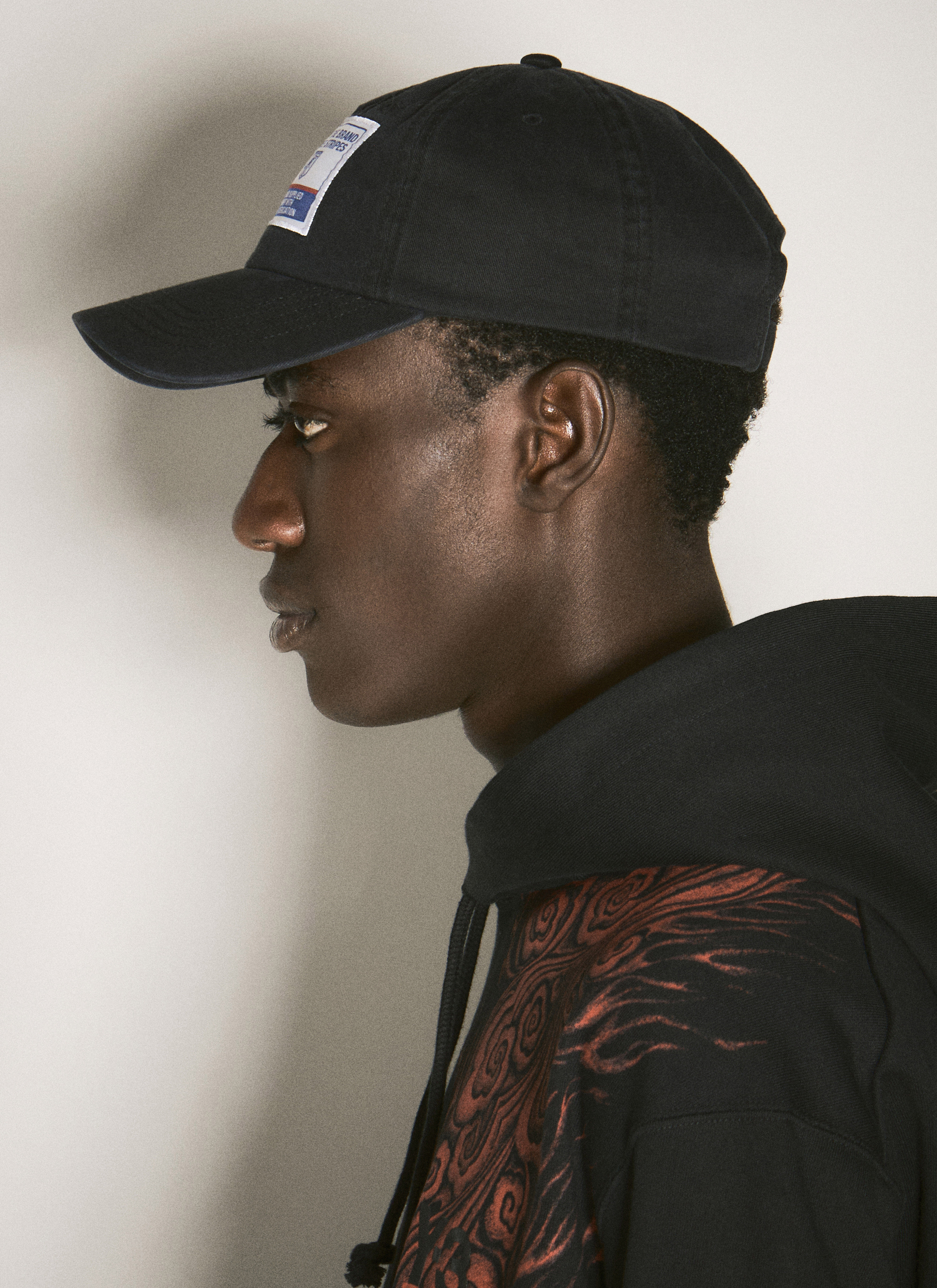 Y-3 JFA Men's' Logo Patch Baseball Cap in Black | LN-CC®