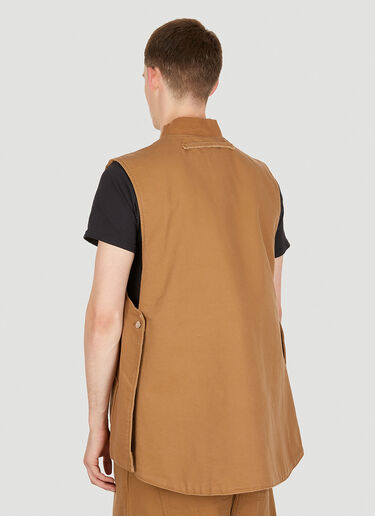 Toogood x Carhartt WIP Antique Dealer X Classic Sleeveless Jacket Brown toc0349004