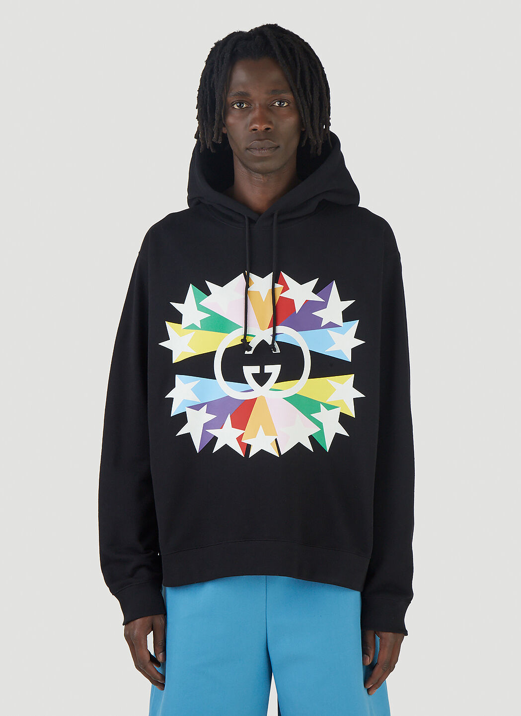 Gucci hooded sweatshirt with interlocking g shop