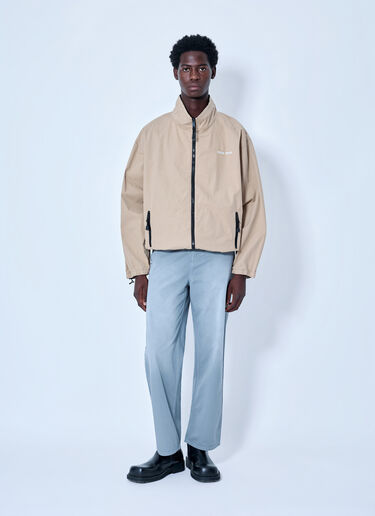 LN-CC® - Miu Miu: Gabardine Jacket - Beige Miu Miu Gabardine Jacket Beige miu0166012