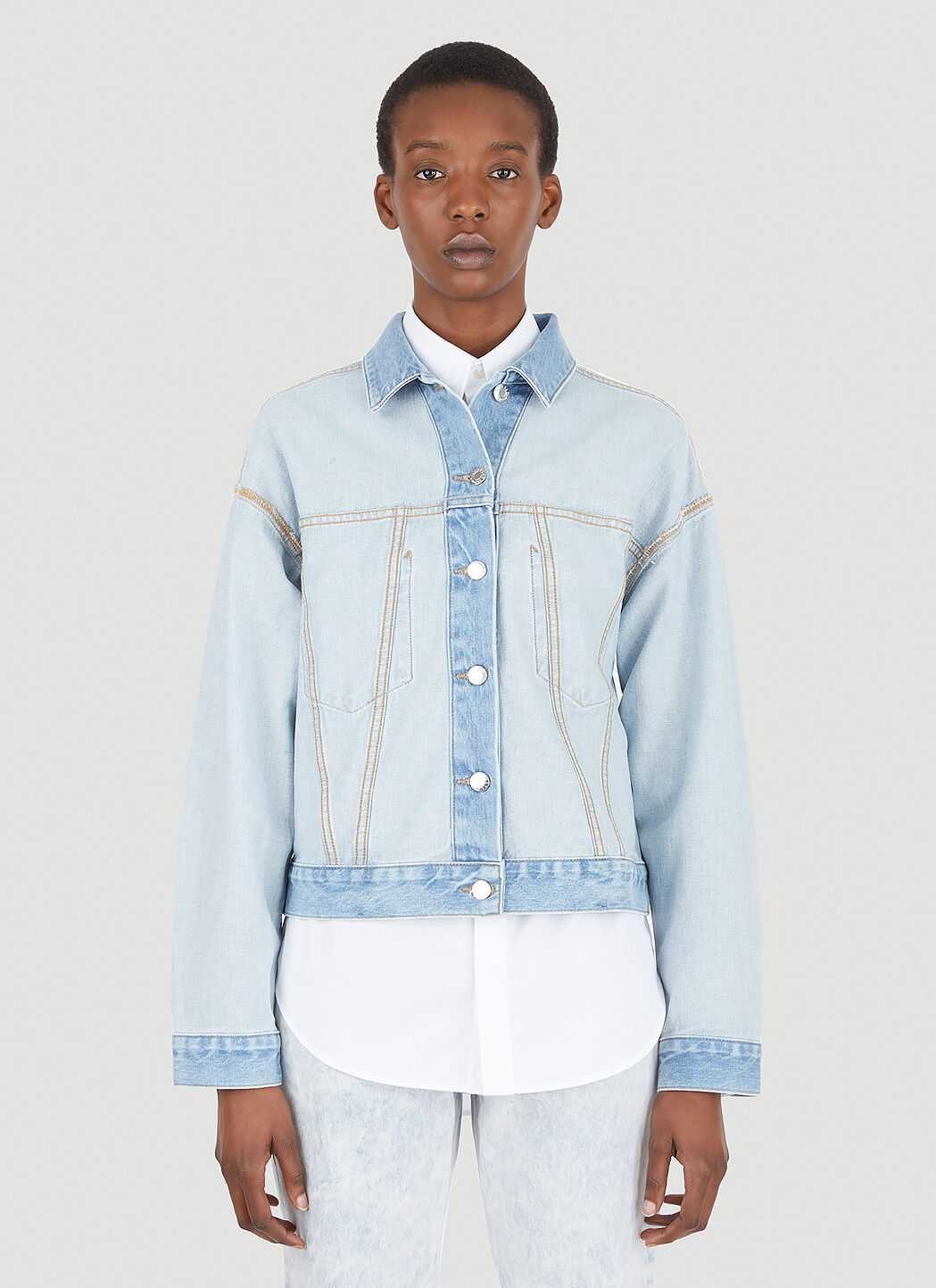 Helmut lang jean jacket sale